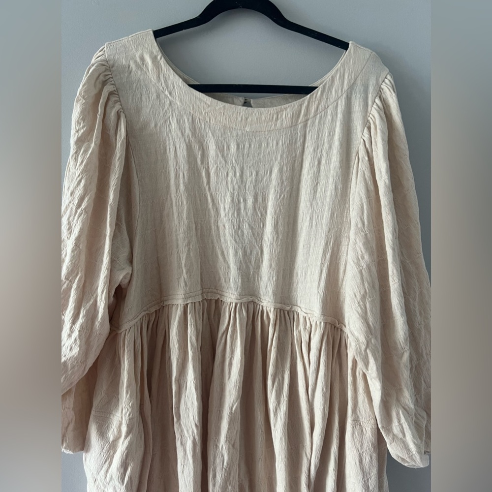 Free People Cream Mini Dress - Picture 4 of 8